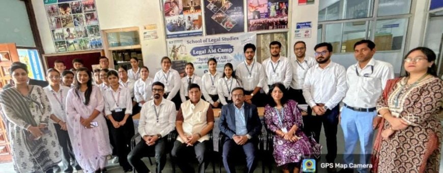 कानूनी अधिकारों और निःशुल्क विधिक सहायता की दी जानकारी: भीलवाड़ा के संगम यूनिवर्सिटी में सजा विधिक जागरूकता शिविर