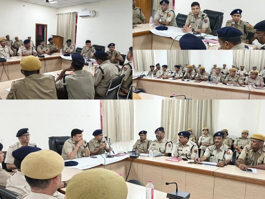 पंचायत चुनाव-2026 को लेकर दौसा पुलिस मुस्तैद: एसपी कुन्दन कंवरिया ने सुपरवाइजर अधिकारियों की ली बैठक, दिए कड़े निर्देश