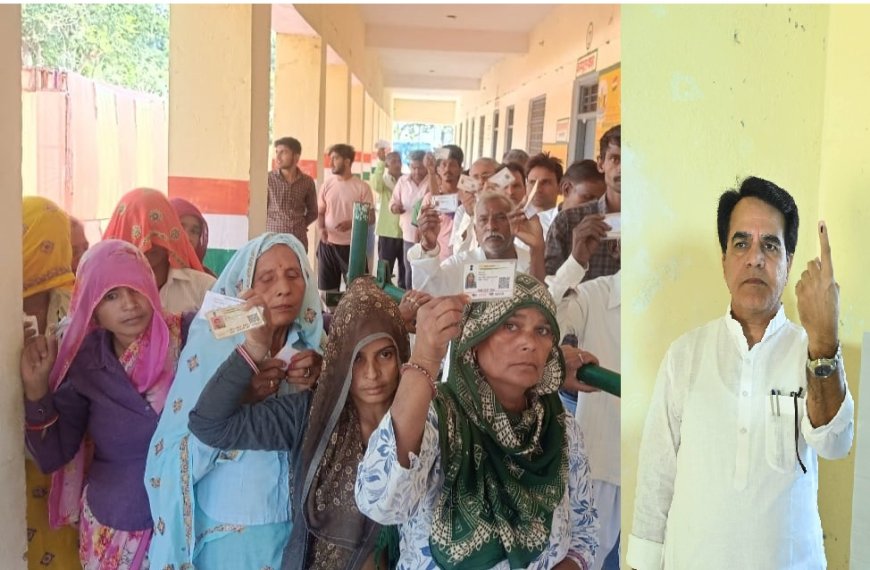 महुवा में पंचायती राज चुनाव का घमासान: जिला परिषद व पंचायत समिति के लिए जमकर पड़े वोट, 30 अक्टूबर को सरपंच पद के लिए होगी वोटिंग