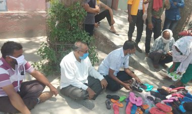 संघर्ष सेवा समिति पुर ने रुके हुए मजदूरों को उनके गाँव पहुंचाने में बनी मददगार