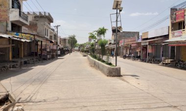 कस्बे से हटा कर्फ्यू ,आज से दुकाने 8 से 4 बजे तक खुलेंगी