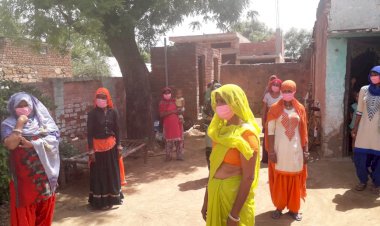 स्पैक्ट्रा-ईम्पैक्ट बालिका शिक्षा कार्यक्रम के अन्तर्गत चलाया जागरूकता एवं आरोग्य सेतु एप डाउनलोड करवाने का अभियान