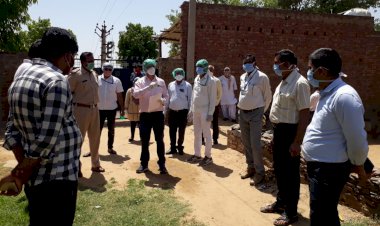 बहरोड उपखंड क्षेत्र के महाराष्ट से लौटे युवक की रिपोर्ट कोरोना पॉजिटीव