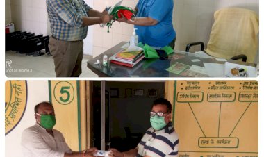 लूपिन ने कोरोना योद्धा चिकित्सकों को उपलब्ध कराएं फेस शील्ड ओर थर्मामीटर गन