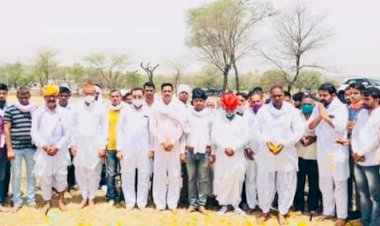 नम आंखों से शहीदों को  पीपलखेड़ा, पाटोली में दी श्रद्धांजलि