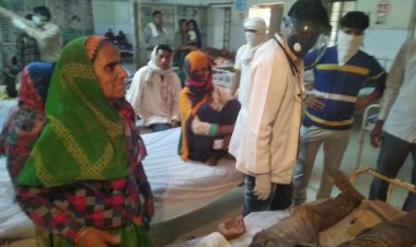 जमीनी विवाद में दो पक्षों में चले लाठी-डंडे एक युवक गंभीर रूप से घायल