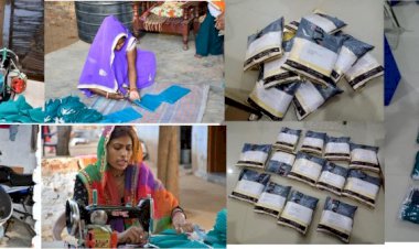 एक कदम आत्मनिर्भर भारत की ओर, गांव की महिलाओं को गांव में ही रोजगार के अवसर हुये उपलब्ध