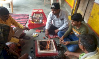 विश्व को कोरोना से मुक्ति दिलाने के लिए किया गृह गृह गायत्री यज्ञ