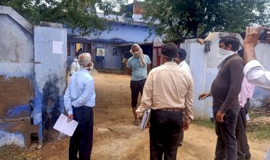 मुख्य कार्यकारी अधिकारी, जिला परिषद अलवर विनय कुमार नगायच द्वारा ग्राम पंचायत जिंदोली  कोर कमेटी  की बेढ़क  ली