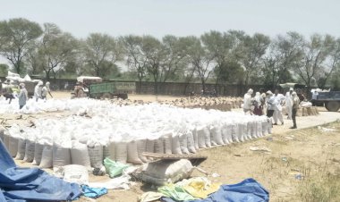 सरकारी खरीद केन्द्र पर हो रही है किसानों के साथ धोखाधडी