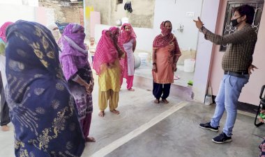 स्पेक्ट्रा संस्था एव लेट्ज़ ड्रीम फाउंडेशन ने सिखाये सामाजिक दूरी के गुण ओर किया खाद सामग्री का वितरण एवं पंछियों को लगवाये परिण्डे