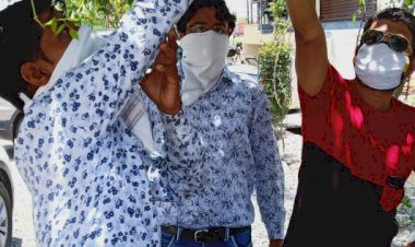 भीलवाड़ा में सेन युवा एकता मंच ने बांधे परिण्डे