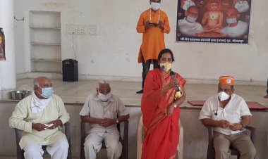 भीलवाड़ा के कोरोना वॉरियर्स का उपनगर पुर संघर्ष सेवा समिति ने किया सम्मान