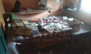 रेलवे कर्मचारी के आवास से रात्रि में चोरो ने किया हाथ साफ