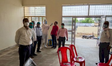 आरएसी के जवानों सहित 29 जनों के कोरोना जांच सैम्पल लिए