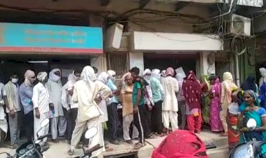 डीग मैं माक्स ना पहनने और सोशल डिस्टेंसिंग का उल्लंघन करने पर 50 लोगों से बसूला 15 हजार300 रुपए जुर्माना