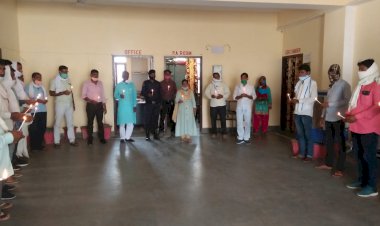 शहीदों को श्रंदाजली देकर चाईना वस्तुओं का बहिष्कार करने का किया संकल्प