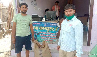 ईमानदारी का दिया परिचय, काँपरेटिव सहकारी मंडी के ट्रक से सरसों की बोरी गिरने के 2 दिन बाद वापिस लौटाई