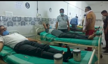 कामा में हुआ रक्तदान शिविर आयोजित,पुरुषो सहित महिलाओ ने भी लिया बढचढ कर भाग