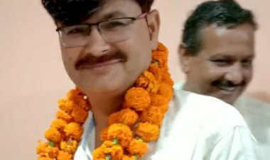 आजाद चौधरी एक बार फिर बने लायंस क्लब खैरथल मंडी के अध्यक्ष