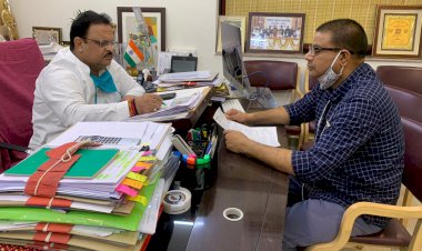 महवा मे उपजिला अस्पताल बनाना जरूरी जल्द ही जारी होंगे महवा अस्पताल के 100 बैड आदेश- हुडला