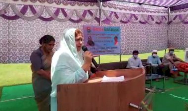 रामगढ़ में कोई बहाना मिल जाए तो भाजपा वाले मुद्दा बनाने में पीछे नहीं हटते - साफिया जुबेर खान