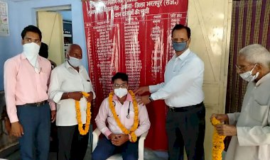 बयाना हौम्योपैथिक उपचार शिविर में किया निशुल्क उपचार