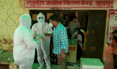 कोरोना की जांच के लिए 179 लिये रेंडम सैंपल भेजे जिला अस्पताल