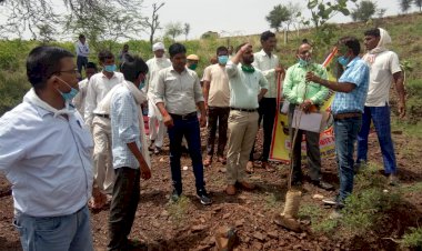 महात्मा गांधी नरेगा योजना अंतर्गत ब्लॉक स्तरीय वृक्षारोपण वार्षिक महोत्सव कार्यक्रम आयोजित
