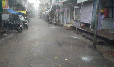 बयाना कस्बा सहित ग्रामीण क्षेत्रों में बारिश के बाद भी उमस से हाल बेहाल