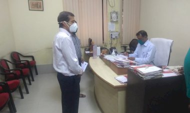 भीलवाड़ा में Npcdcs आयुष कर्मचारियों ने कलेक्टर को प्रधानमंत्री महोदय के नाम सौपा ज्ञापन