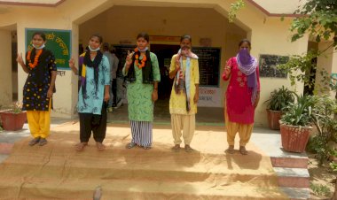 बगड़ राजपूत के सरकारी स्कूल का परीक्षा परिणाम रहा 100% छात्राओ ने मारी बाजी