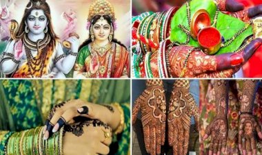 साधारण रूप से मनाया हरियाली तीज का त्यौहार, बाजारों में रौनक फीकी