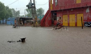 सकट क्षेत्र में आधा घंटा जमकर बरसी बारिश, फसलों को मिला जीवनदान