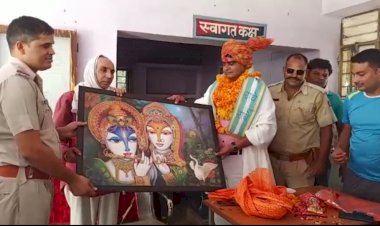 कामां थानाधिकारी का तबादला होने पर किया विदाई समारोह