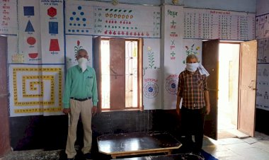 शिक्षा अधिकारीयो ने किया स्कूलों का निरीक्षण