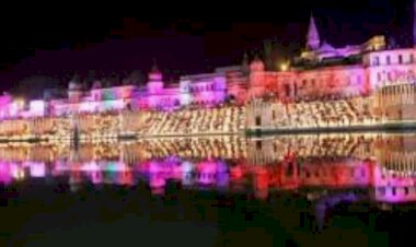 दीवाली जैसा बना माहौल आज फिर से सजी अयोध्या, सुरक्षा के कड़े इंतजाम