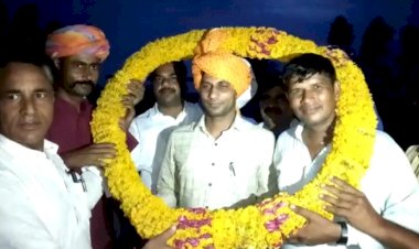 आर ए एस में पदोन्नत होने पर किया सम्मान