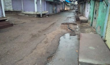 बयाना मे भादौ की शाम भिगोई रिमझिम ने