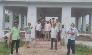 रूपवास कस्बे के मोक्षधाम के विकास का निर्णय