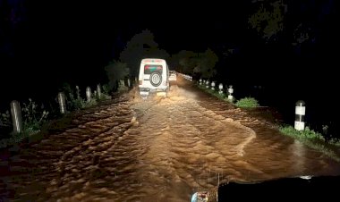 जयपुर के चोमू में झमाझम बारिश थाने में भी भर गया पानी