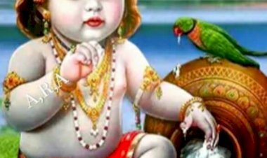 घर घर में मनाया लड्डू गोपाल का जन्मदिन