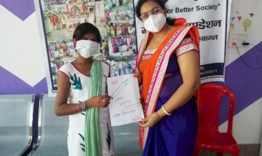 दिव्यांग बच्चो ने चित्रकला के माध्यम से मनाया कान्हा के जन्मोत्सव