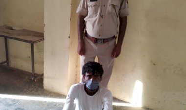 किशनगढ़ बास थाना पुलिस ने अवैध हथियार हथियार और गौ तस्करी की वारदात में संलिप्त बदमाश को किया गिरफ्तार