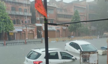 सत्र का पहला मानसून, राजधानी जयपुर में ढा रहा भारी कहर