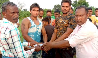 ग्रामीण खेलकूद प्रतियोगिता का आयोजन