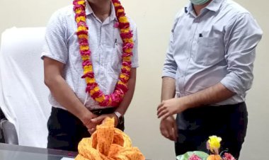 नए एस डी एम् हेमंत कुमार ने सभाला डीग उप खंड अधिकारी का पद भार