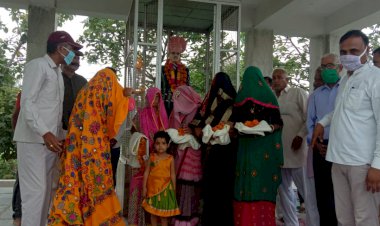 वीर शहीद जवानो की वीरांगनाओं का किया सम्मान