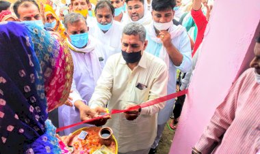 विधायक कांति प्रसाद मीणा ने किया प्रतापगढ़ उप तहसील भवन का उद्घाटन