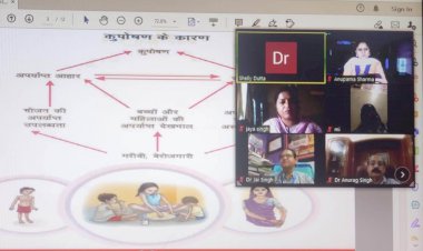 कुपोषण और कोरोना महामारी नामक वेबिनार का हुआ आयोजन